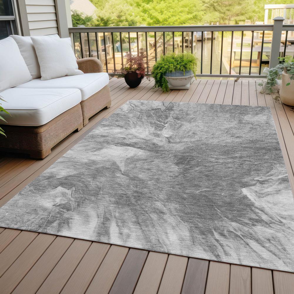 Chantille ACN641 Gray 5' x 7'6" Rug. Picture 8