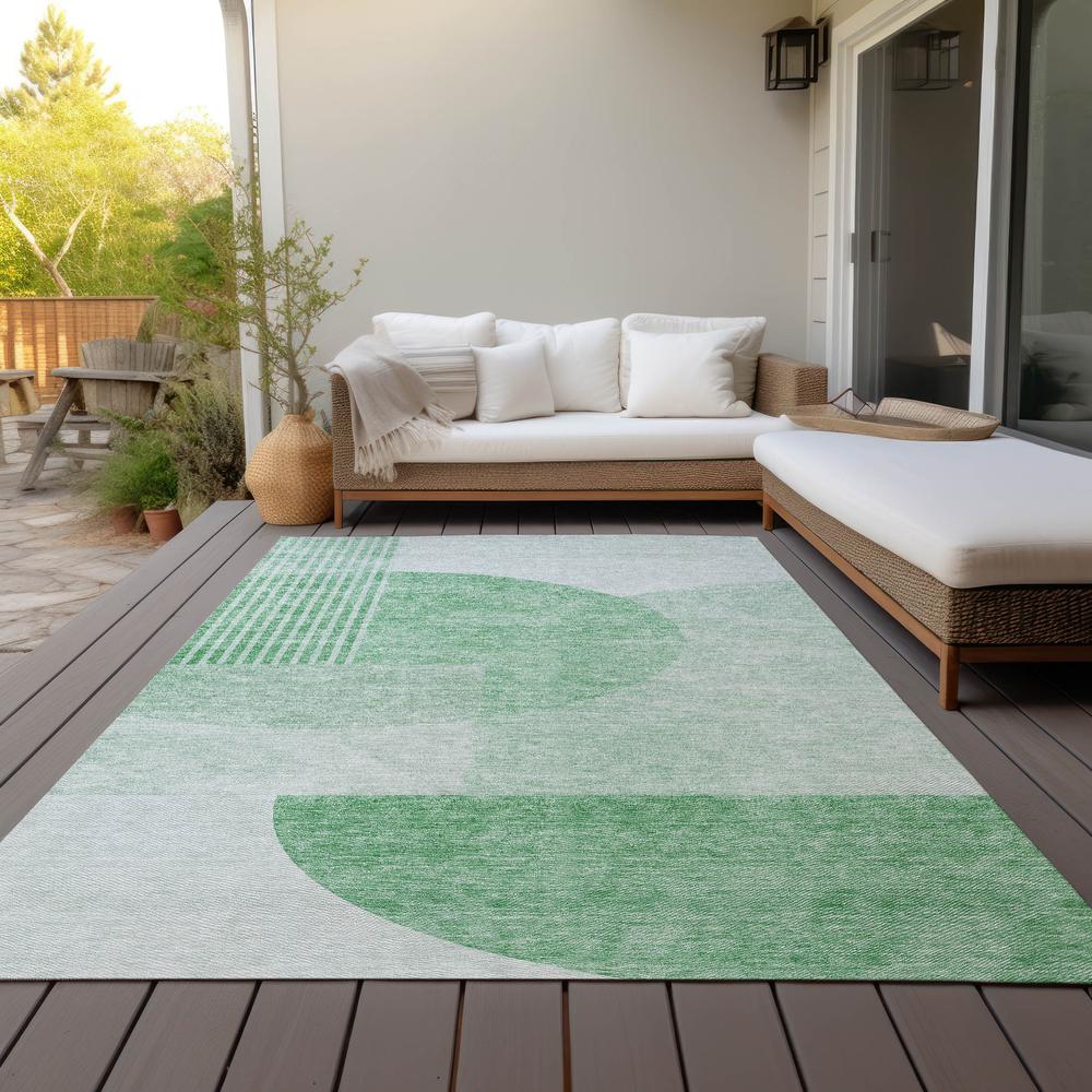 Chantille ACN678 Green 9' x 12' Rug. Picture 8