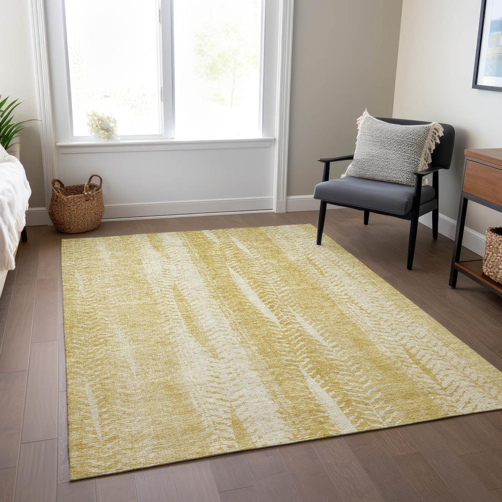Chantille ACN694 Gold 9' x 12' Rug. Picture 6