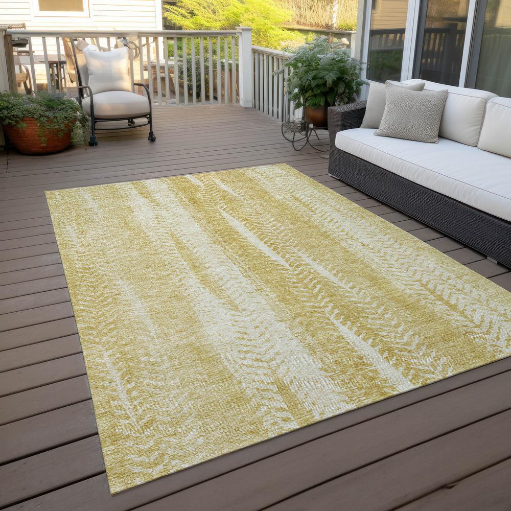 Chantille ACN694 Gold 9' x 12' Rug. Picture 8
