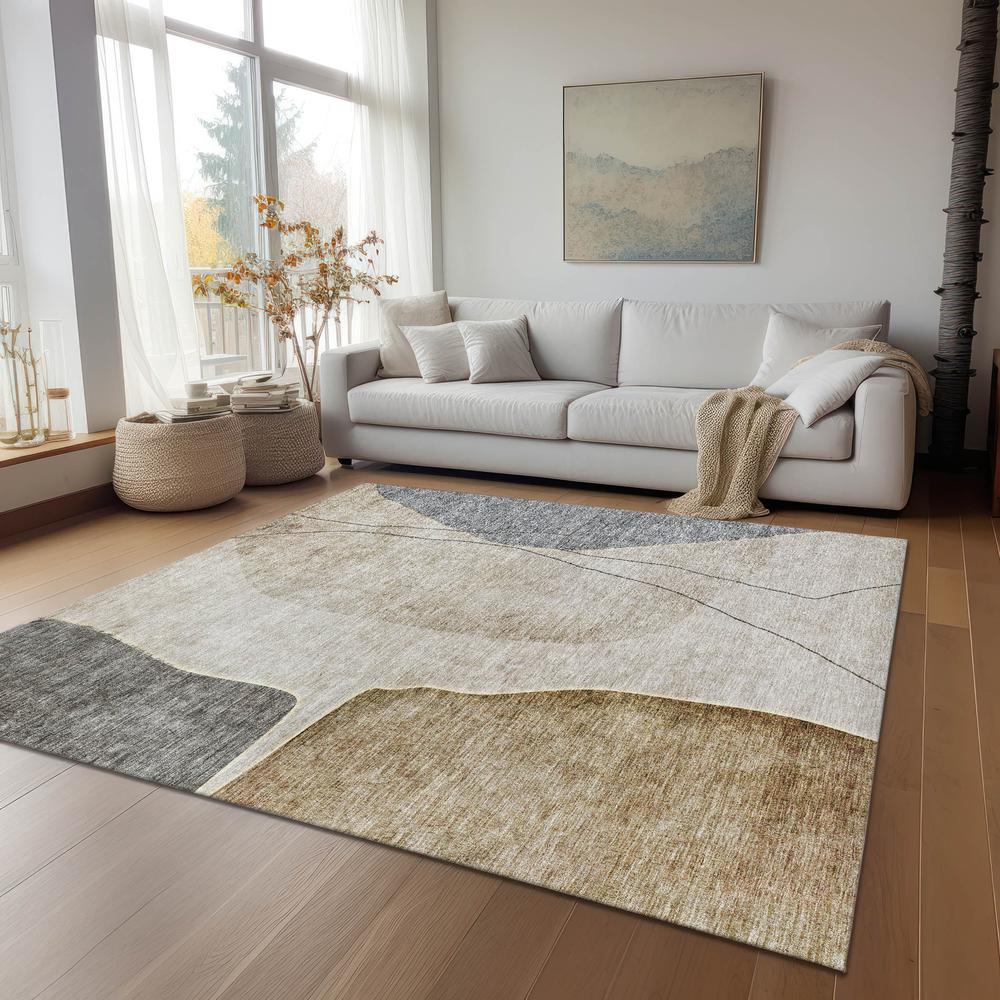 Chantille ACN696 Brown 9' x 12' Rug. Picture 7