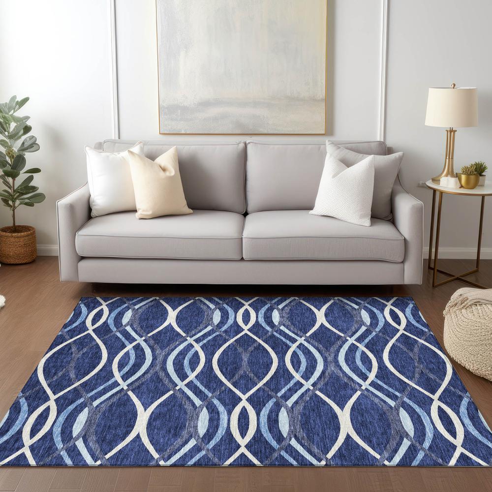 Chantille ACN757 Blue 9' x 12' Rug. Picture 6