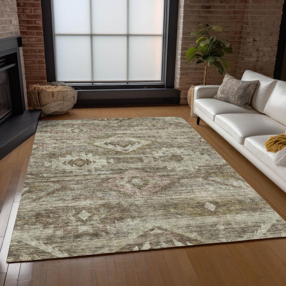 Chantille ACN837 Brown 9' x 12' Rug. Picture 6