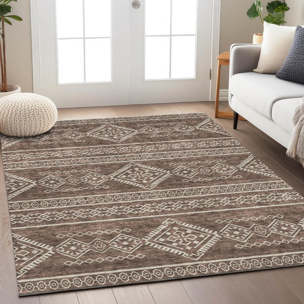 Chantille ACN901 Brown 9' x 12' Rug. Picture 5