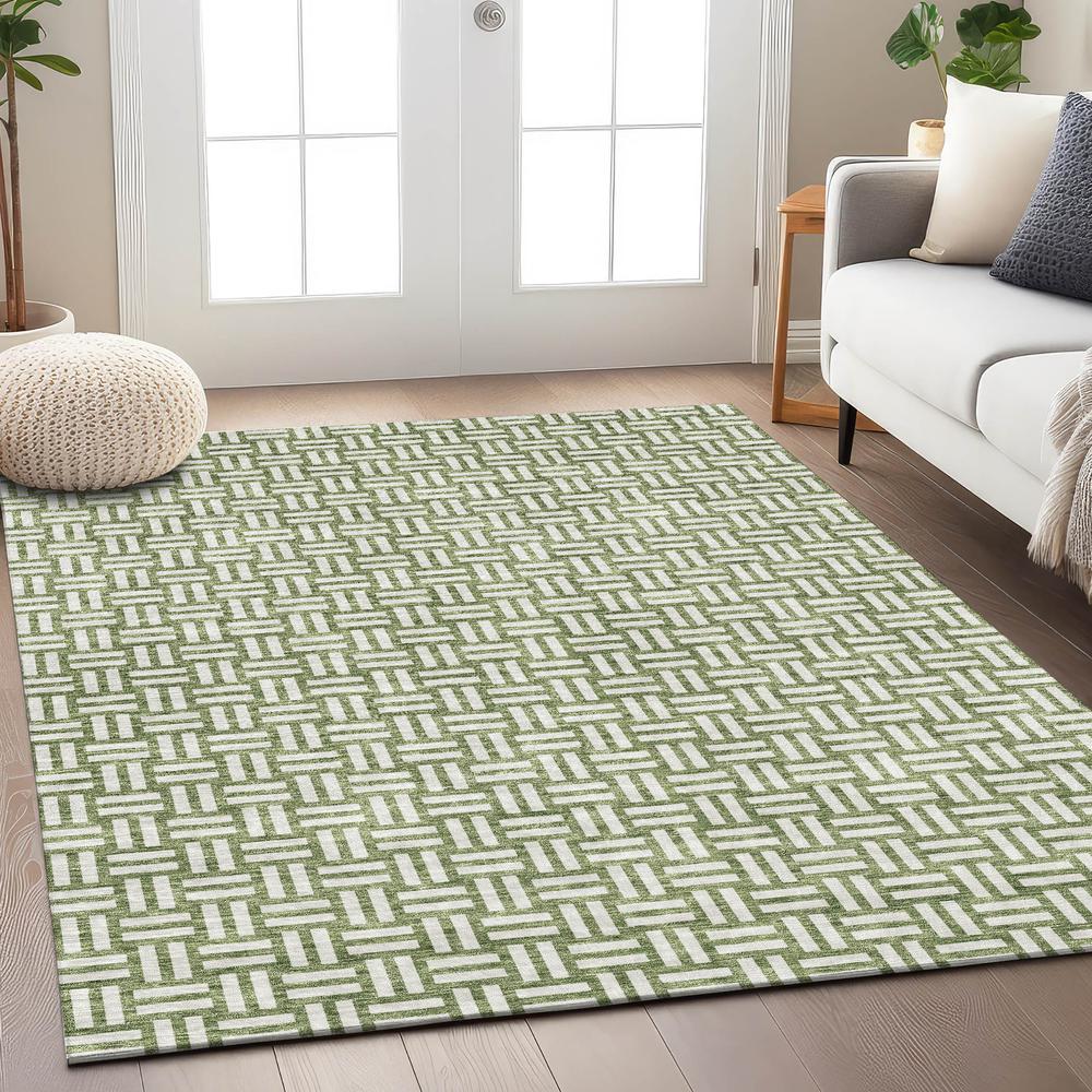 Chantille ACN925 Green 9' x 12' Rug. Picture 5