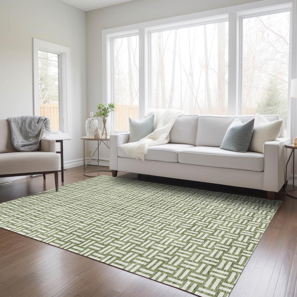 Chantille ACN925 Green 9' x 12' Rug. Picture 6