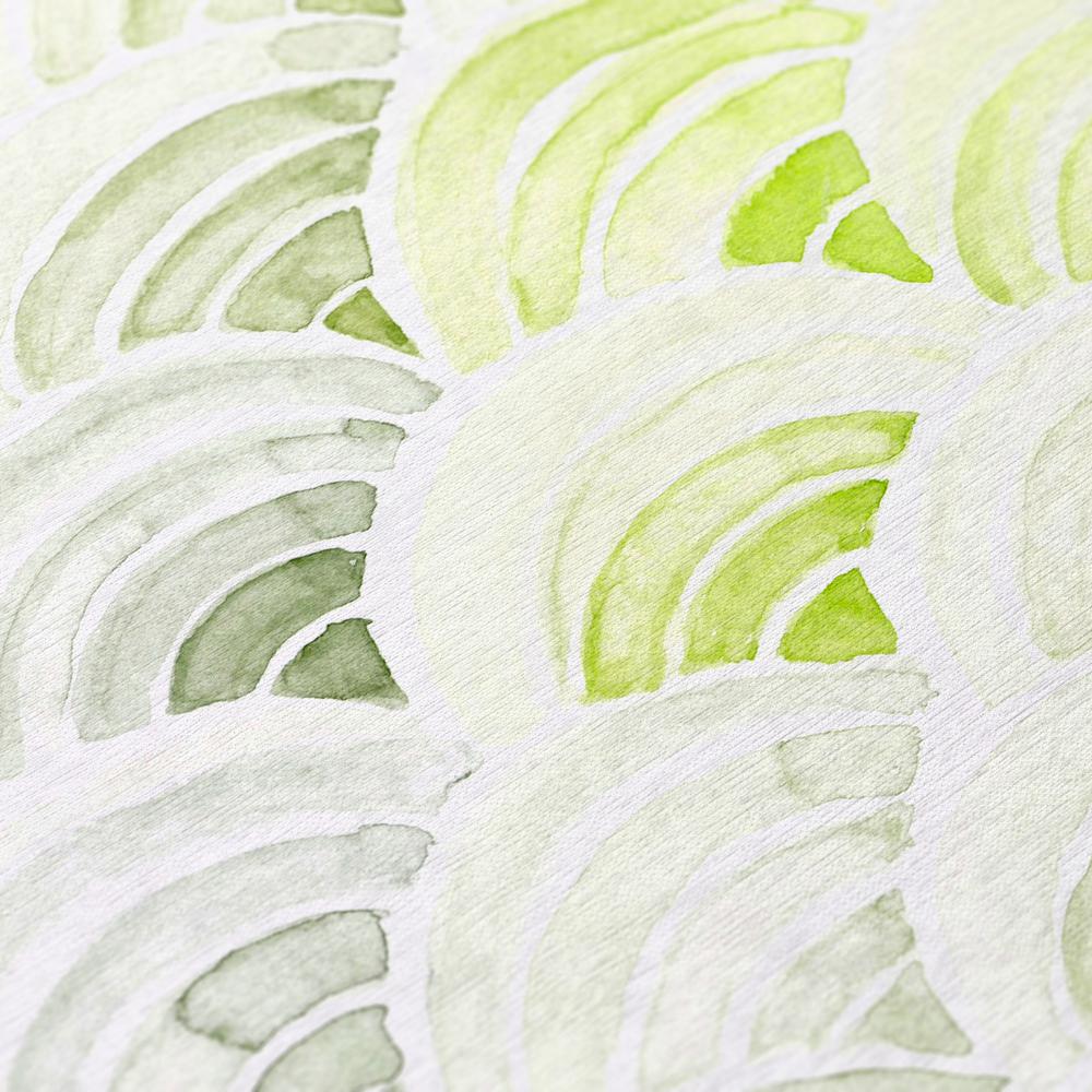 Indoor/Outdoor Seabreeze SZ5 Lime-In Washable 5' x 7'6" Rug. Picture 7