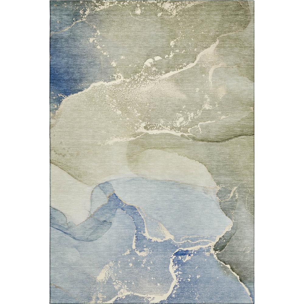 Luxury Washable Odyssey OY10 Sky 8' x 10' Rug. Picture 1