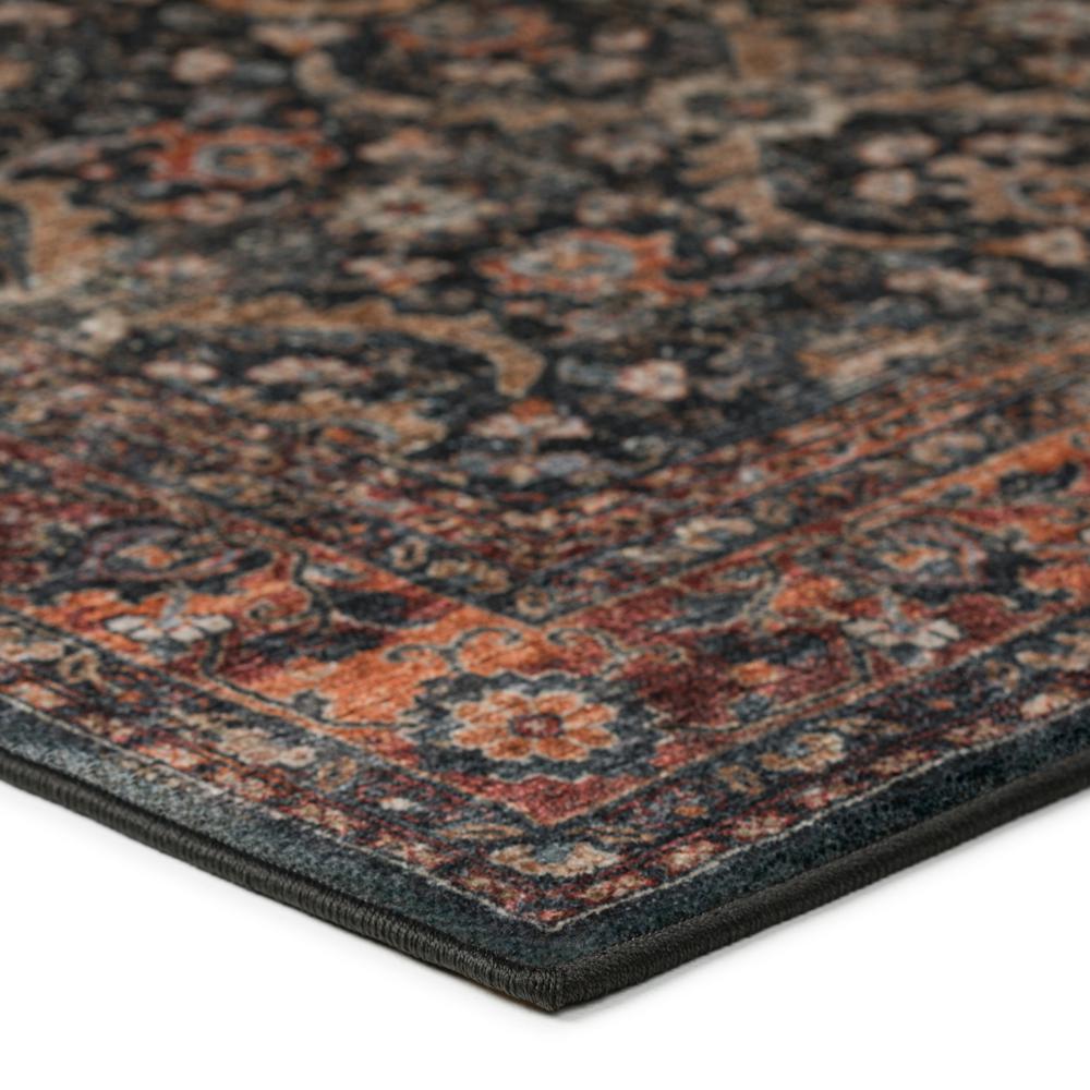Jericho JC1 Charcoal 2'6" x 10' Runner Rug. Picture 4