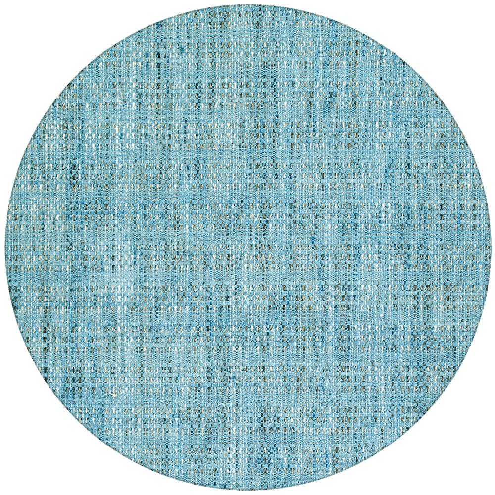 Nepal NL100 Blue 8' x 8' Round Rug. The main picture.