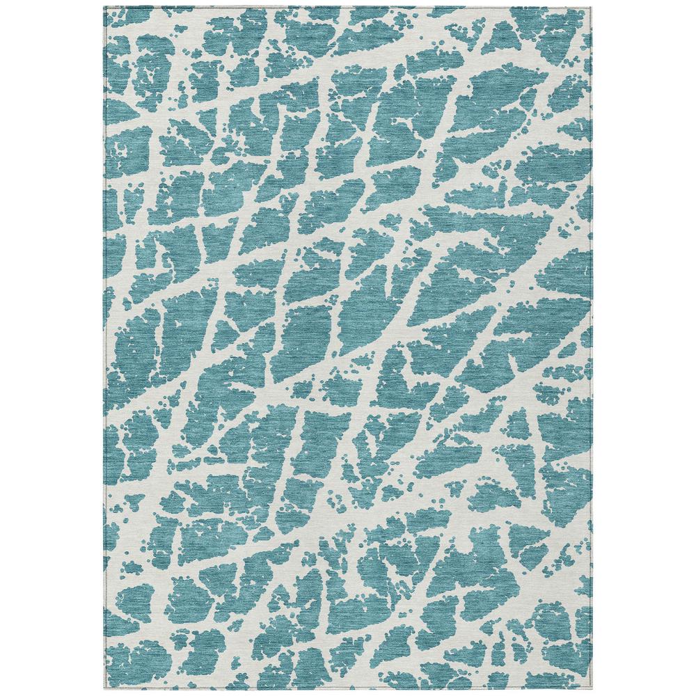 Chantille ACN501 Teal 10' x 14' Rug. Picture 1