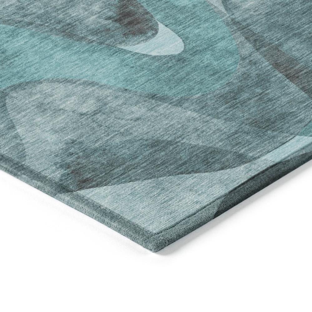 Chantille ACN536 Teal 8' x 8' Rug. Picture 3