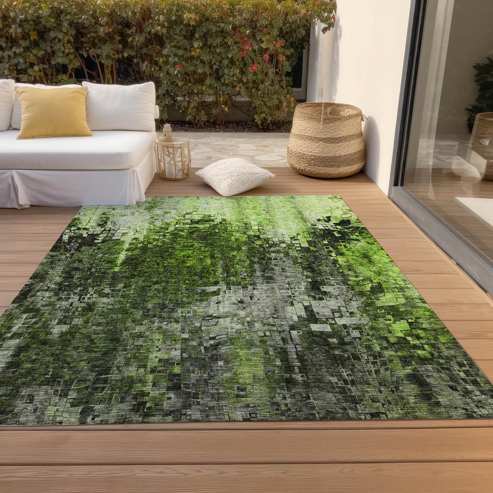 Chantille ACN581 Green 5' x 7'6" Rug. Picture 9