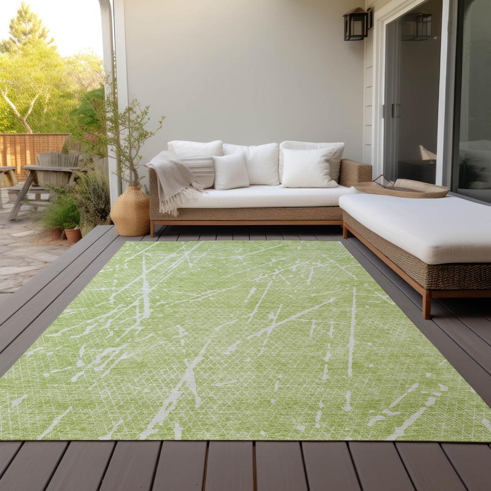 Chantille ACN628 Green 5' x 7'6" Rug. Picture 10