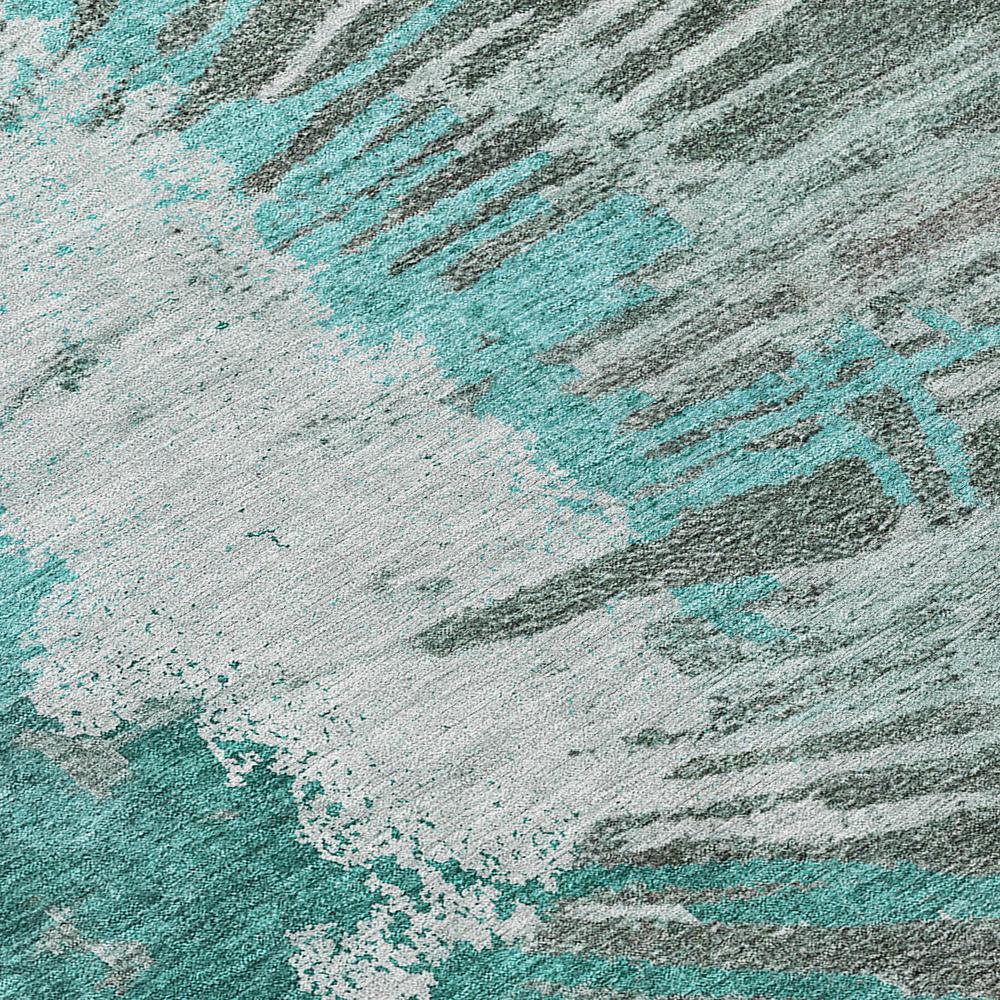 Chantille ACN645 Teal 8' x 8' Rug. Picture 5