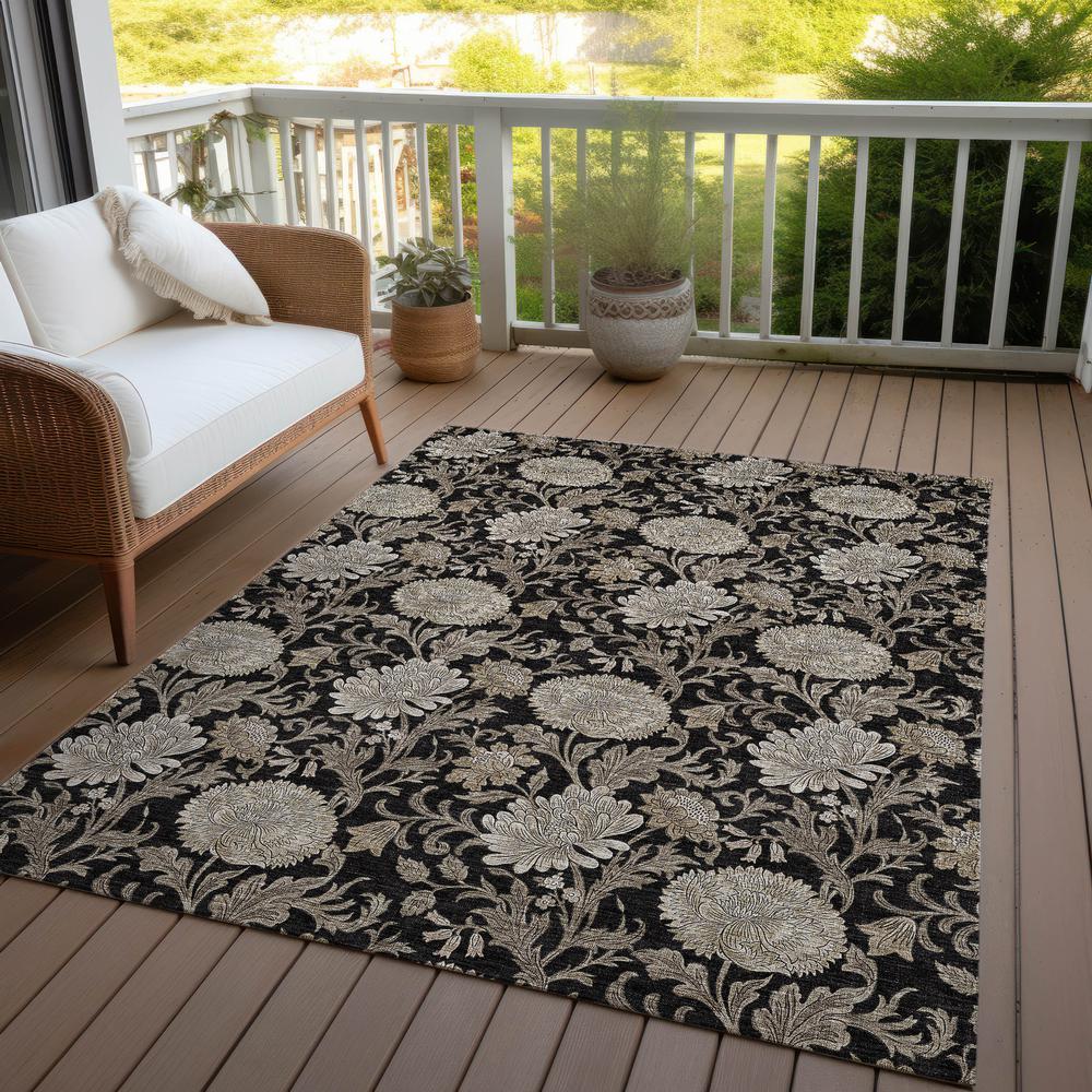 Chantille ACN677 Black 10' x 14' Rug. Picture 9