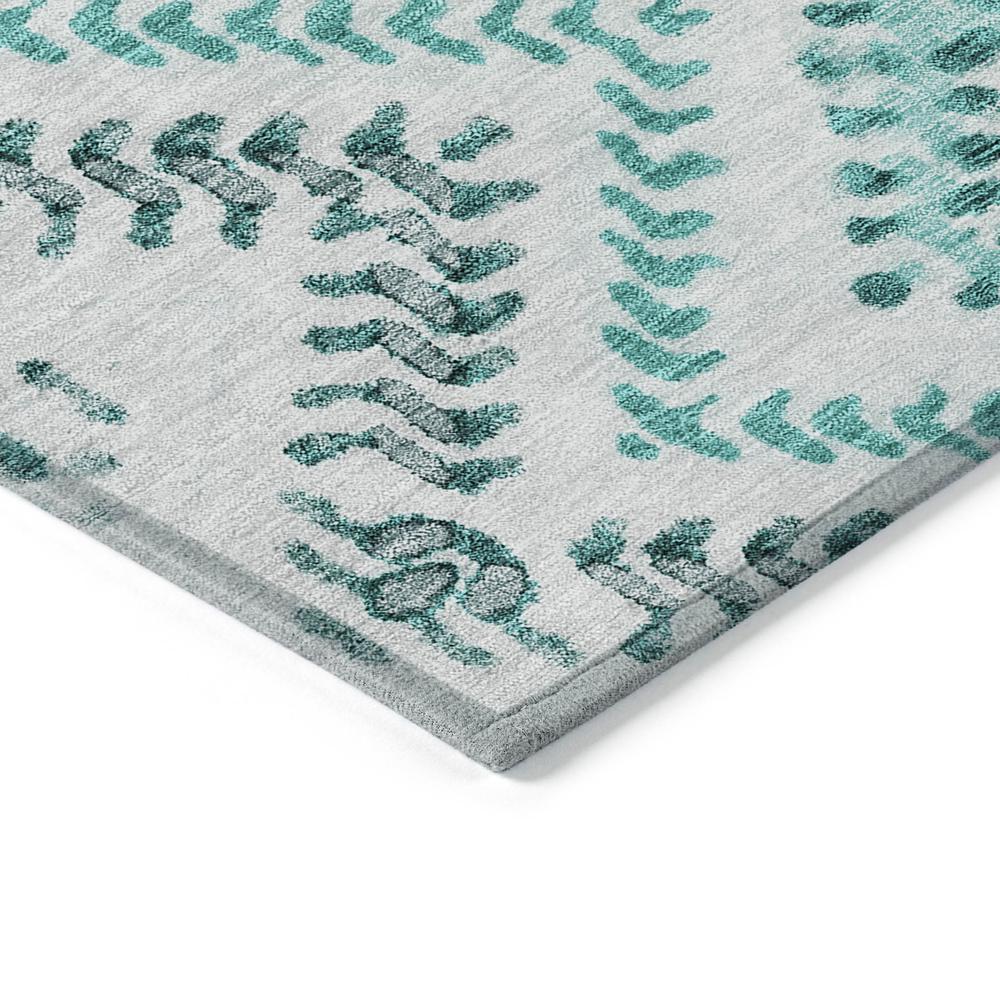 Chantille ACN684 Teal 8' x 8' Rug. Picture 3