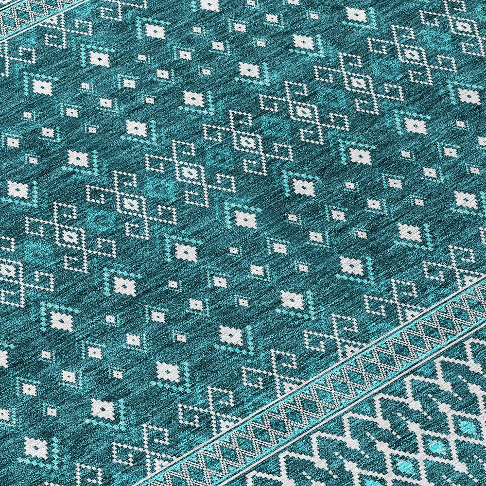 Chantille ACN708 Teal 8' x 8' Rug. Picture 5