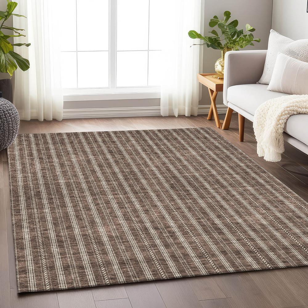 Chantille ACN929 Brown 10' x 14' Rug. Picture 5