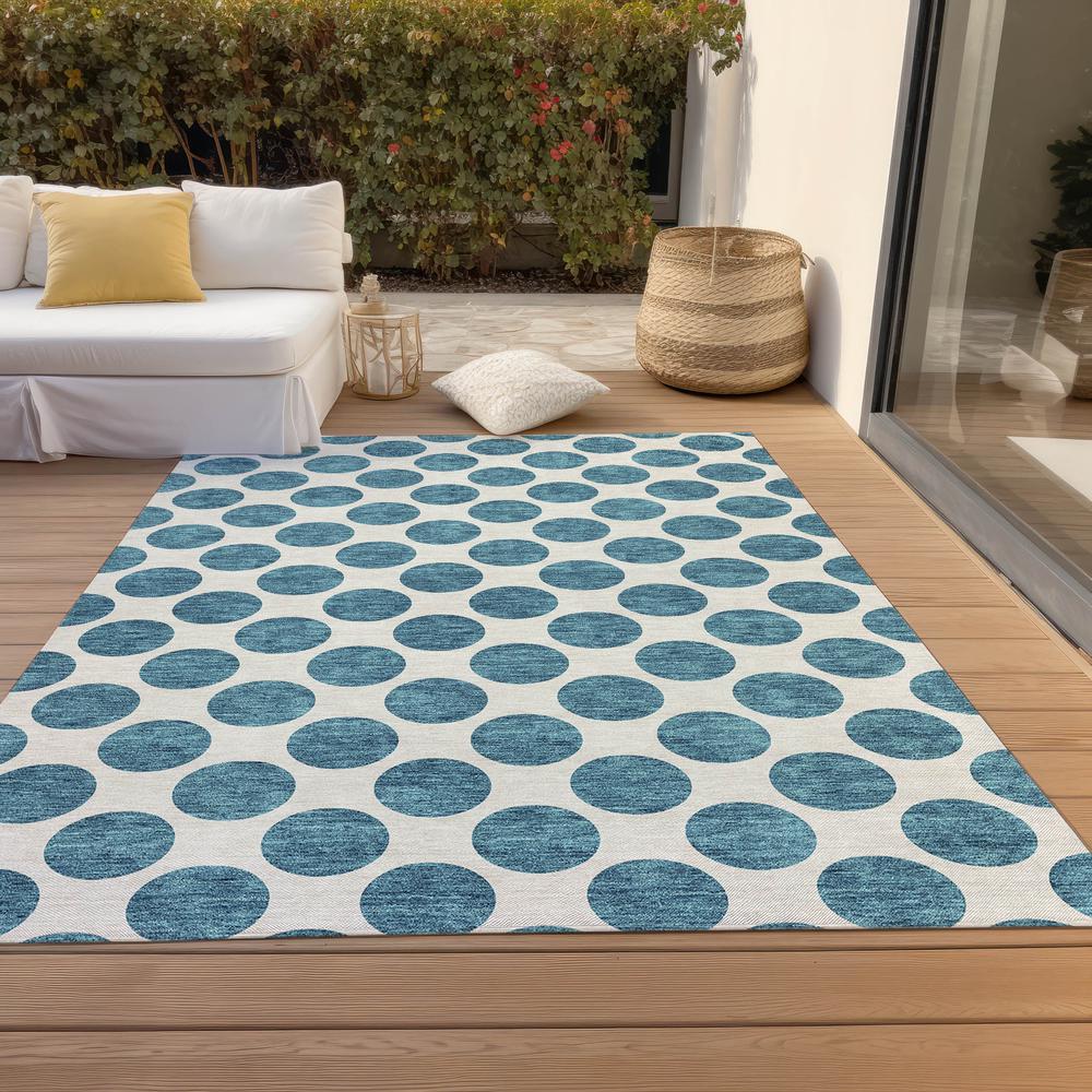 Chantille ACN980 Teal 10' x 14' Rug. Picture 7