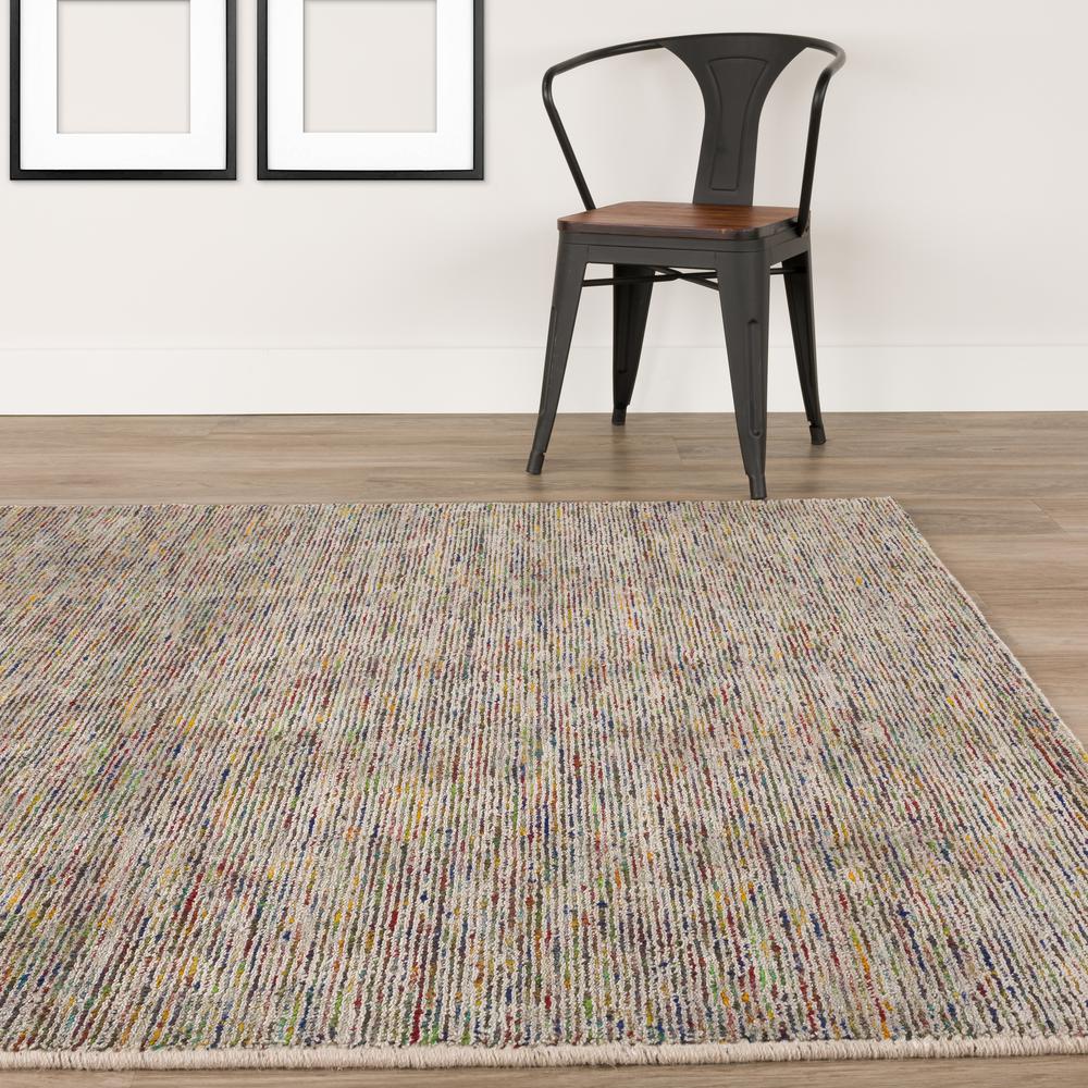 Addison Villager Active Solid Multi 8' x 10' Area Rug. Picture 8
