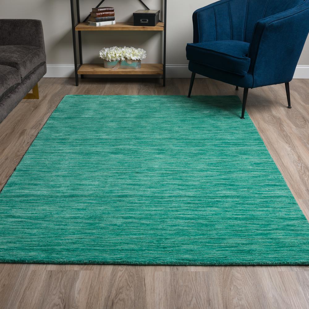 Cooper 31 Green 8'X10', Area Rug. Picture 1