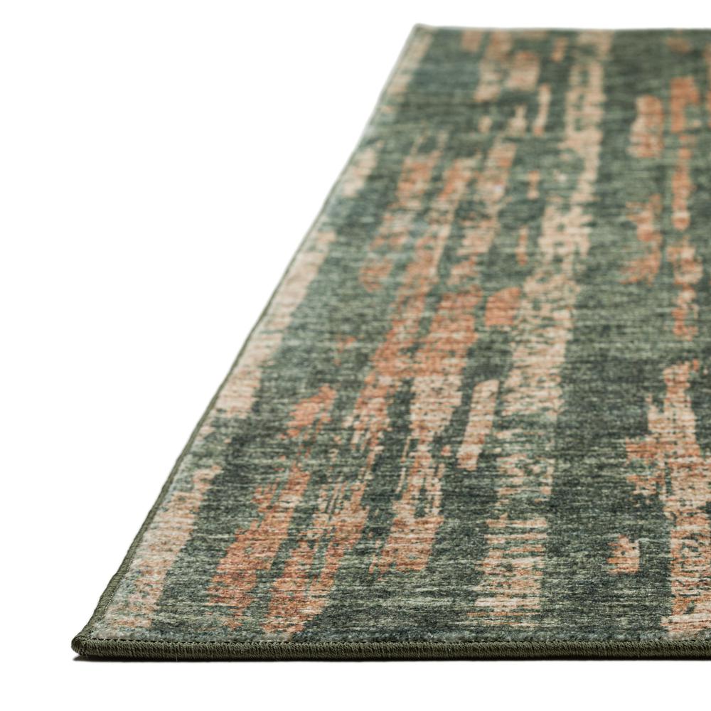Winslow WL6 Olive 2'6" x 12' Runner Rug. Picture 5