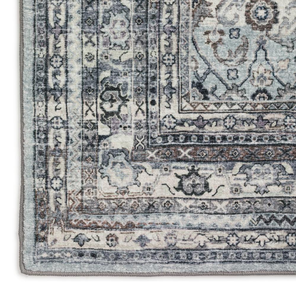 Jericho JC7 Pewter 2'6" x 12' Runner Rug. Picture 3
