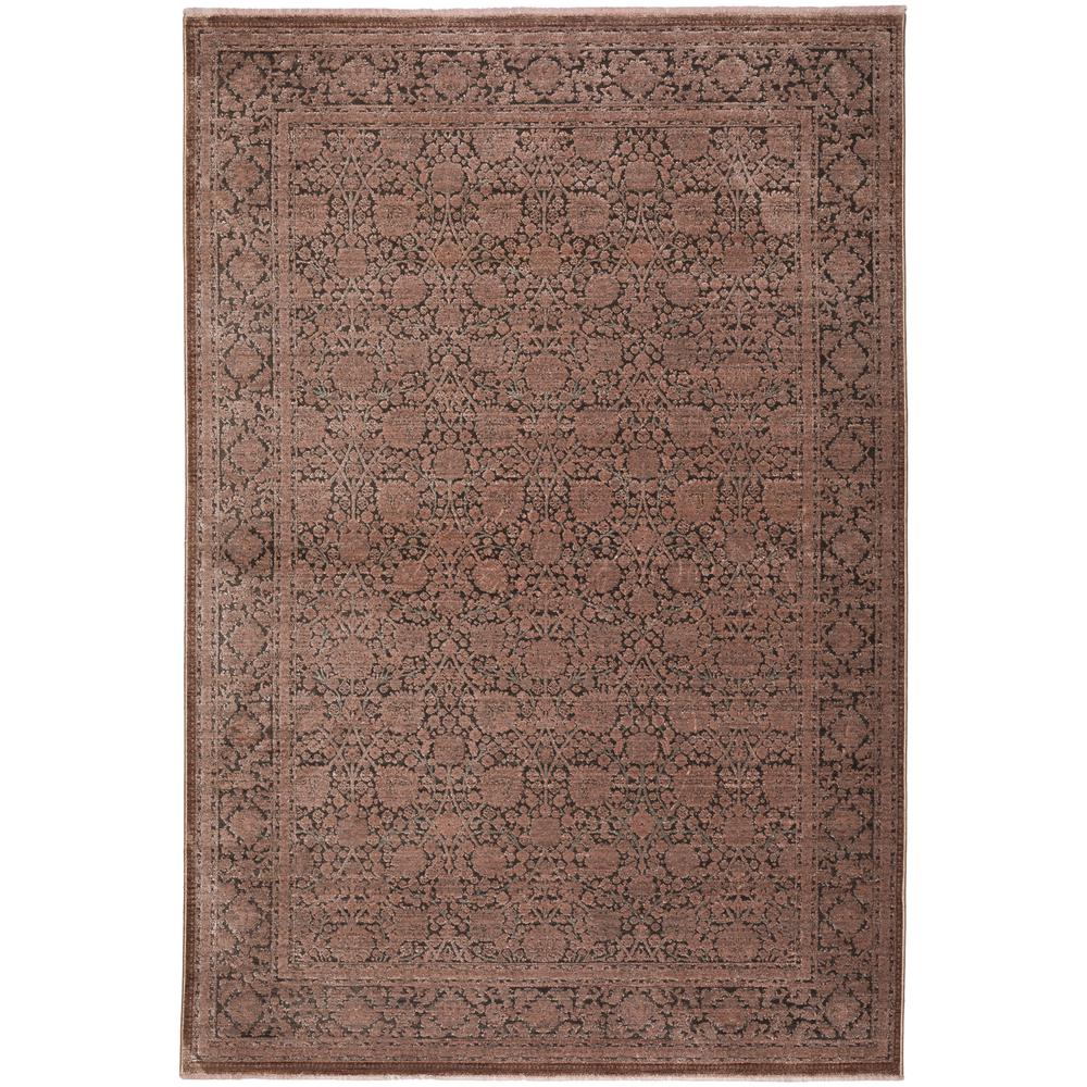 Vizcia VZ1 Brown 8' x 10' Rug. Picture 1