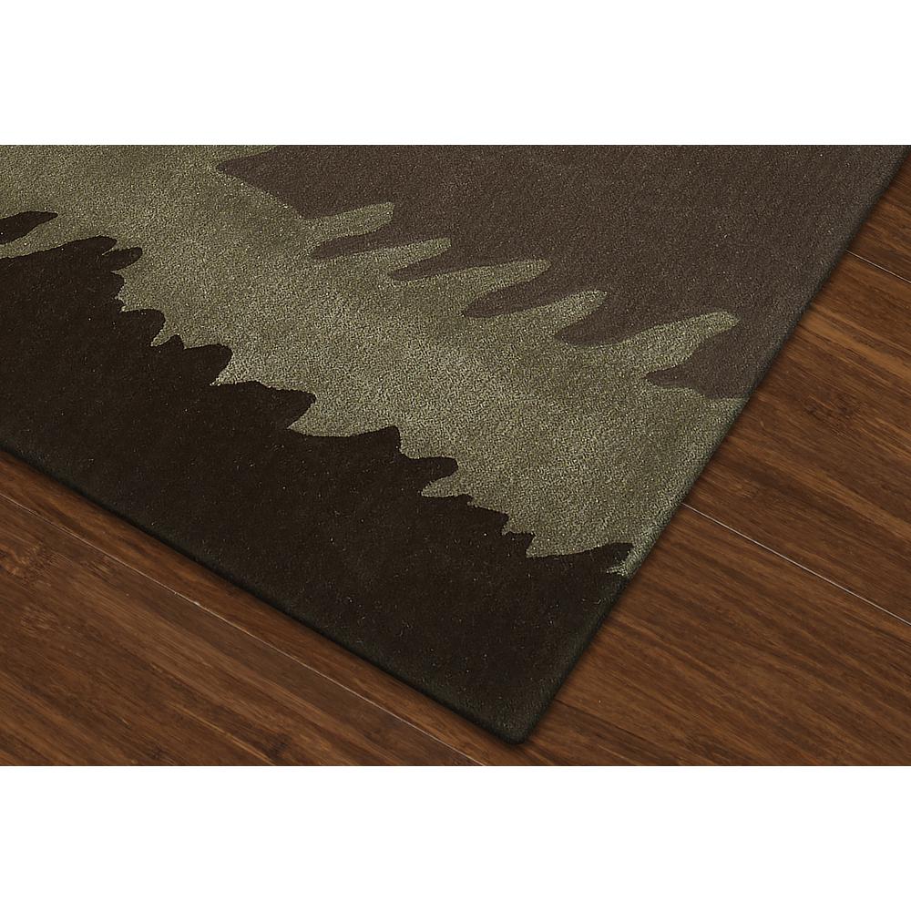 Zenith 11 Brown 5'X7'6", Area Rug. Picture 1