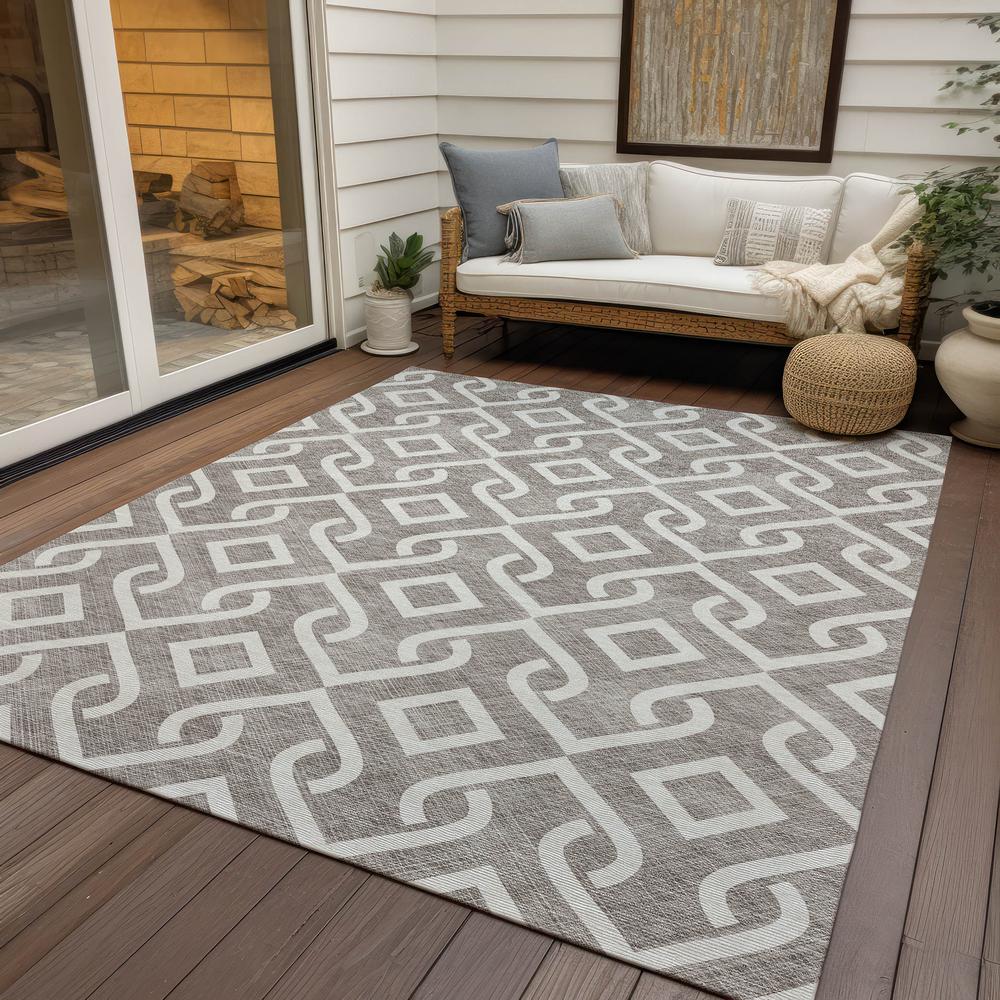 Chantille ACN621 Brown 8' x 10' Rug. Picture 8