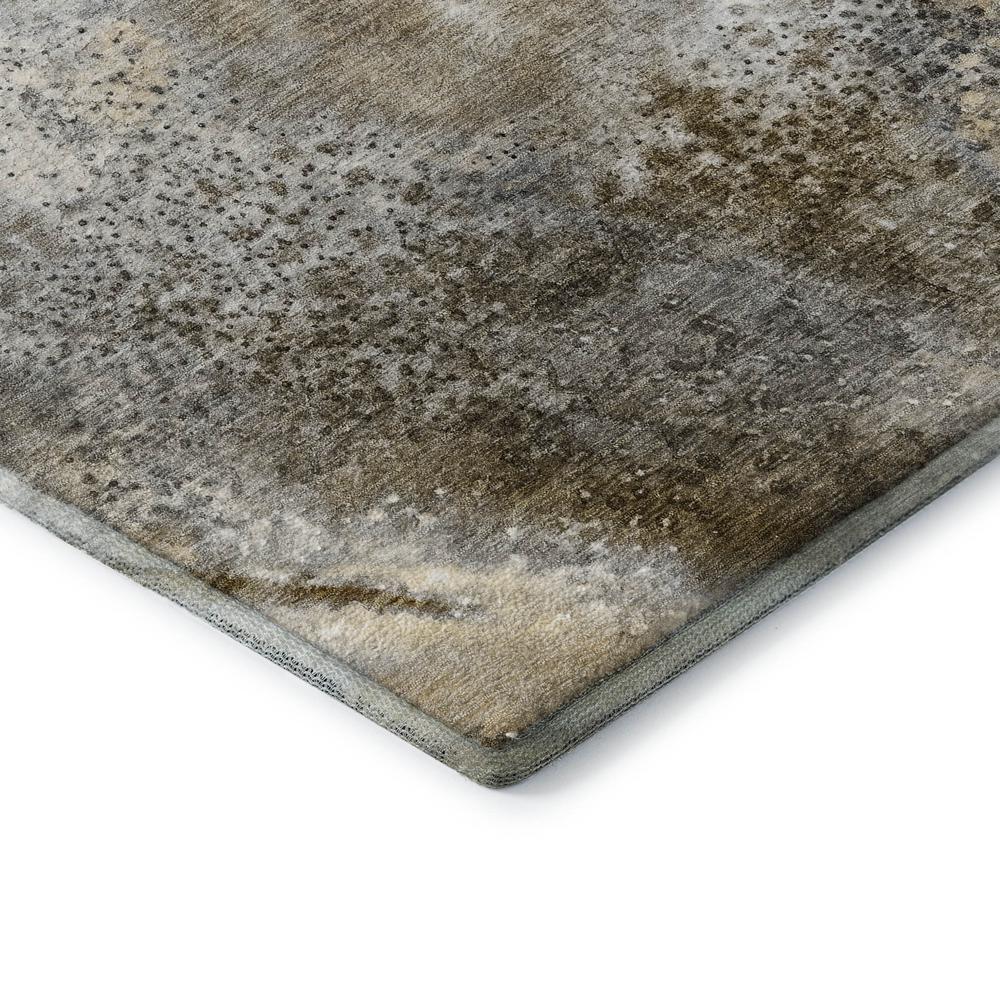 Luxury Washable Odyssey OY5 Taupe 8' x 8' Rug. Picture 2