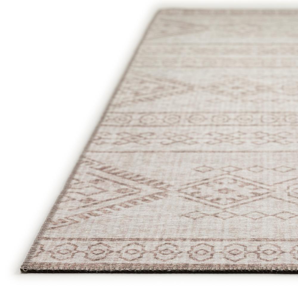 Yuma Taupe Transitional Southwest 8' x 8' Area Rug Taupe AYU44. Picture 3