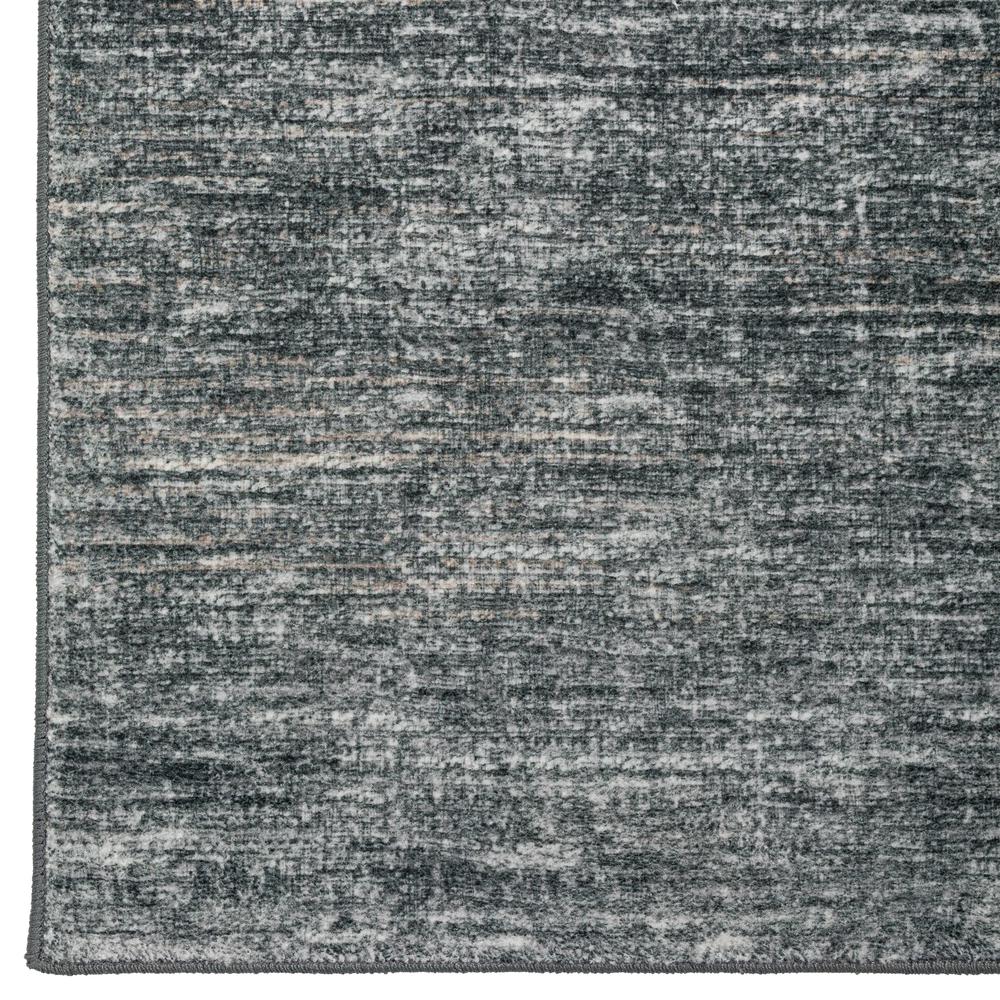Ciara CR1 Charcoal 6' x 6' Round Rug. Picture 3