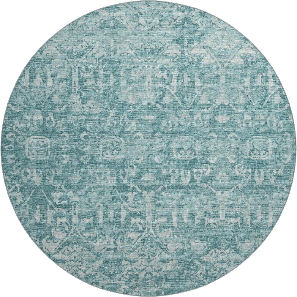 Aberdeen AB1 Seaside 8' x 8' Round Rug. The main picture.