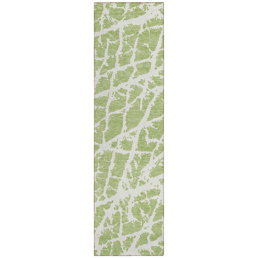 Chantille ACN501 Green 2'3" x 7'6" Rug. Picture 1