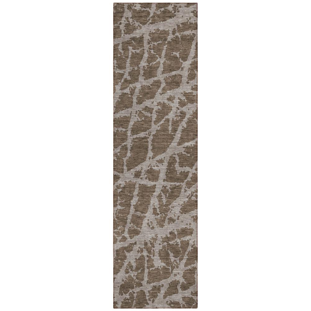 Chantille ACN501 Brown 2'3" x 7'6" Rug. Picture 1