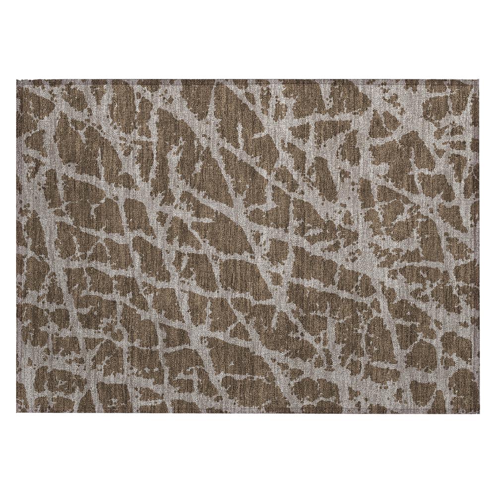 Chantille ACN501 Brown 1'8" x 2'6" Rug. Picture 1