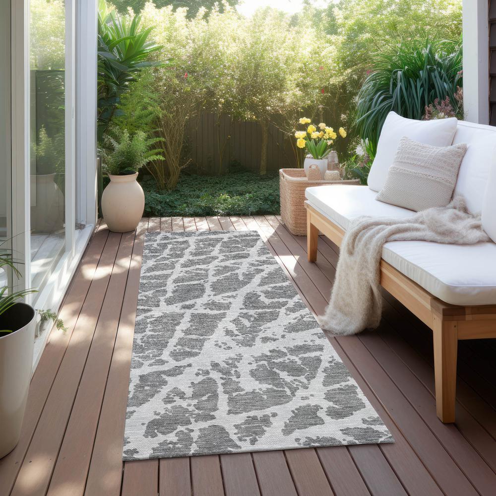 Chantille ACN501 Gray 2'3" x 7'6" Rug. Picture 7