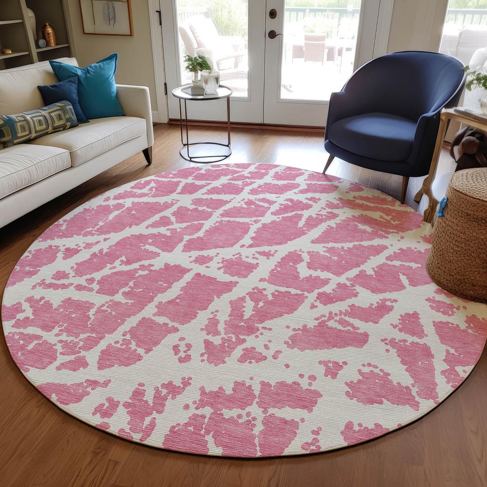 Chantille ACN501 Pink 8' x 8' Rug. Picture 6