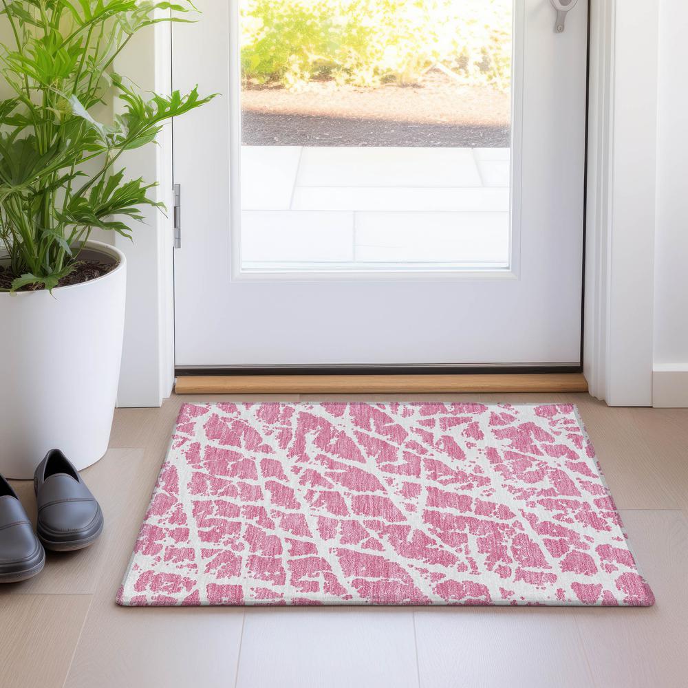 Chantille ACN501 Pink 1'8" x 2'6" Rug. Picture 6