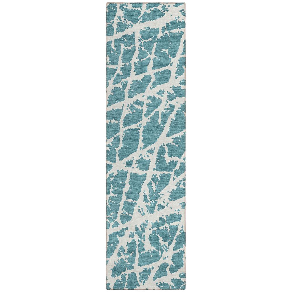 Chantille ACN501 Teal 2'3" x 7'6" Rug. Picture 1