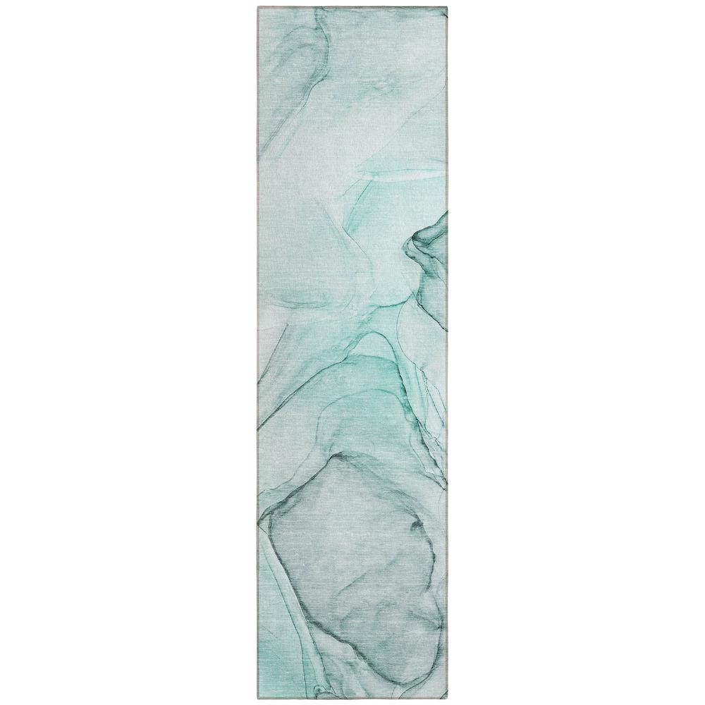 Chantille ACN502 Teal 2'3" x 7'6" Rug. Picture 1