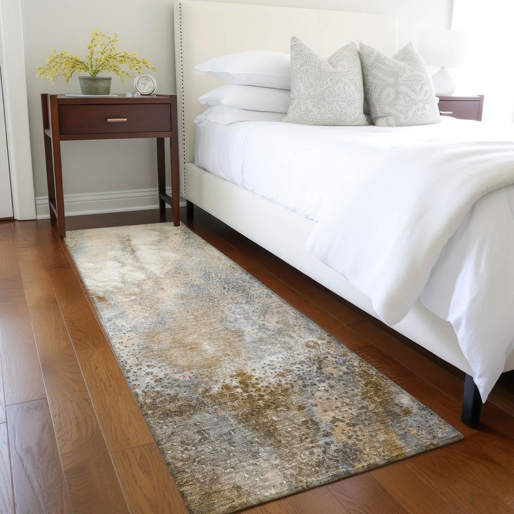 Chantille ACN505 Brown 2'3" x 7'6" Rug. Picture 6