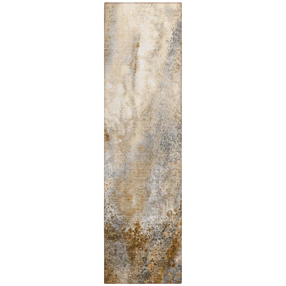 Chantille ACN505 Brown 2'3" x 7'6" Rug. Picture 1