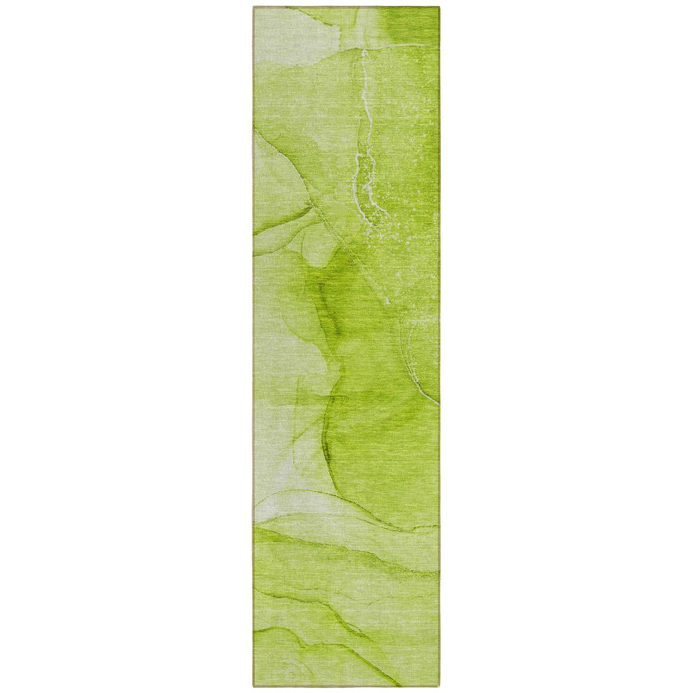 Chantille ACN507 Green 2'3" x 7'6" Rug. Picture 1