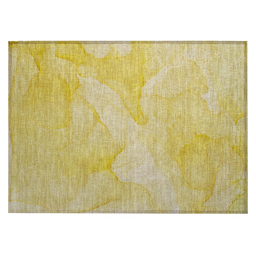 Chantille ACN509 Gold 1'8" x 2'6" Rug. Picture 1