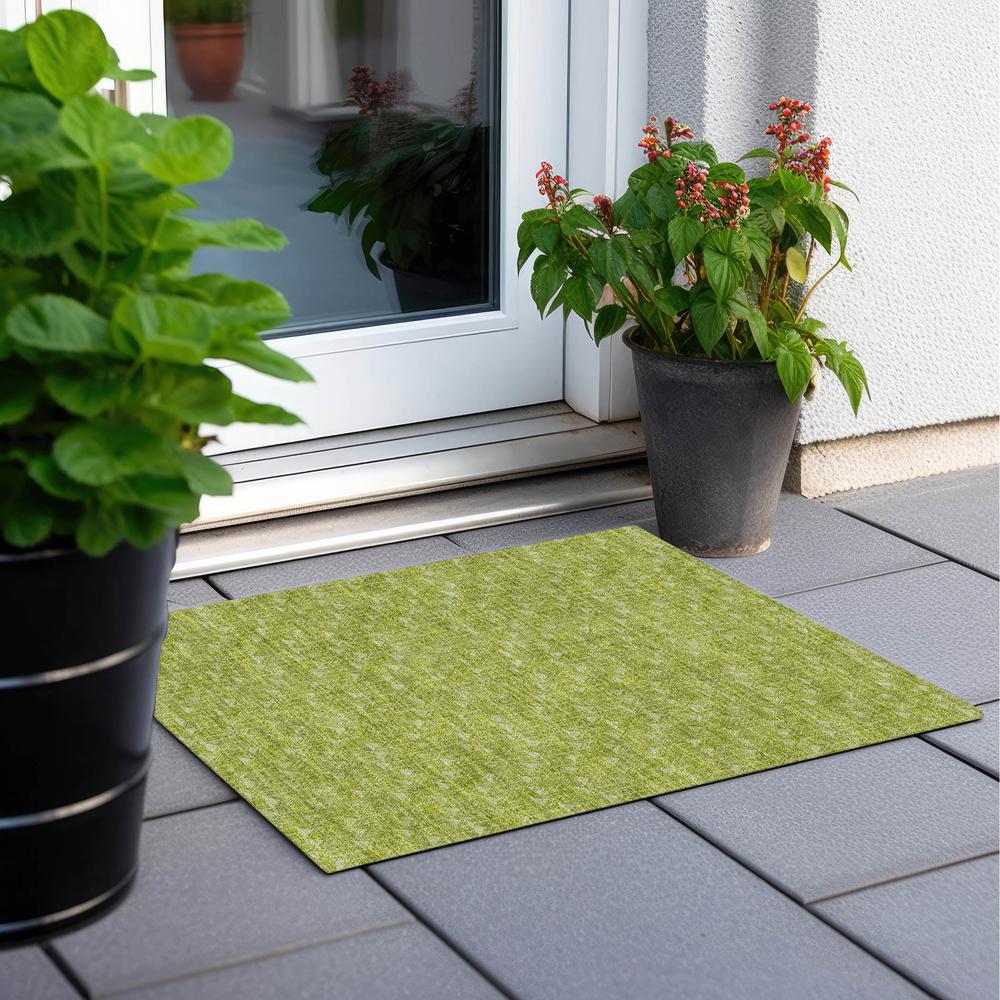 Chantille ACN514 Green 1'8" x 2'6" Rug. Picture 7