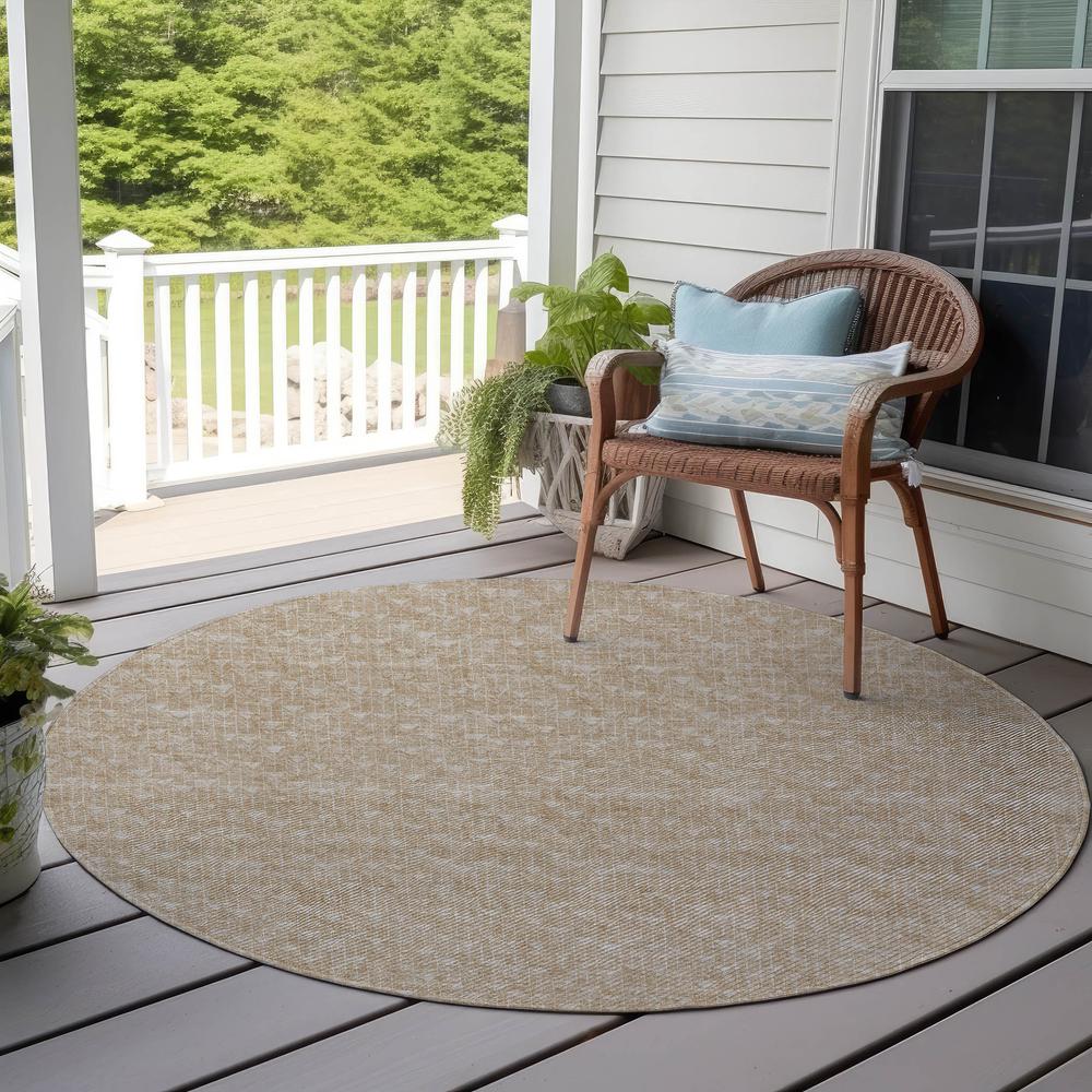 Chantille ACN514 Brown 8' x 8' Rug. Picture 7