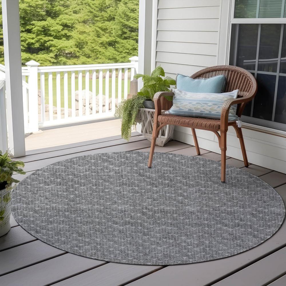 Chantille ACN514 Gray 8' x 8' Rug. Picture 7